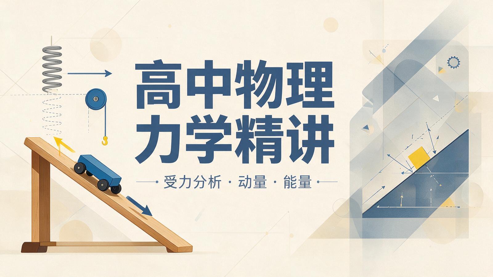 高中物理力学系统精讲
